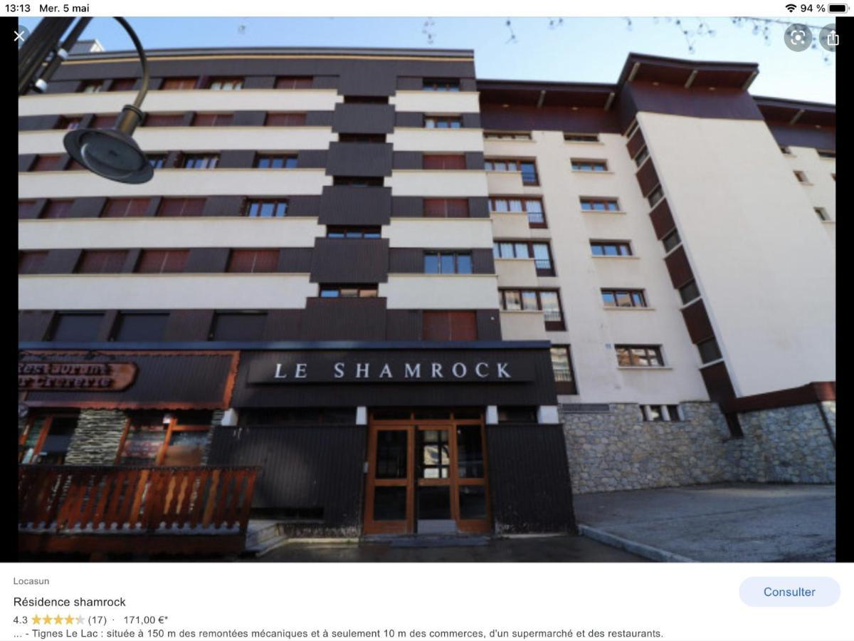 Studio Shamrock 19M2 2 Adultes Et 2 Enfants Max 17 Ans Tignes 73320アパートメント エクステリア 写真